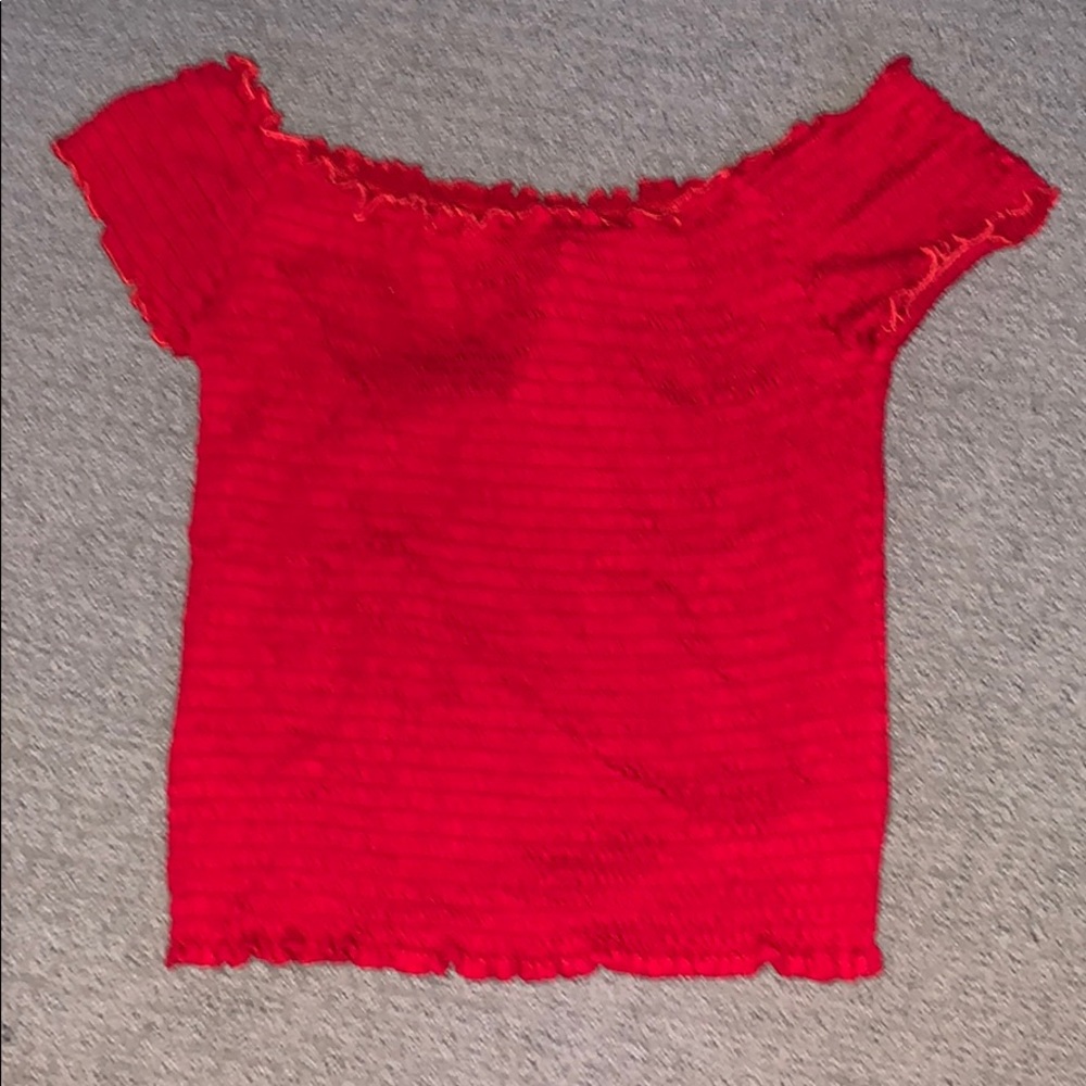 off the shoulder top